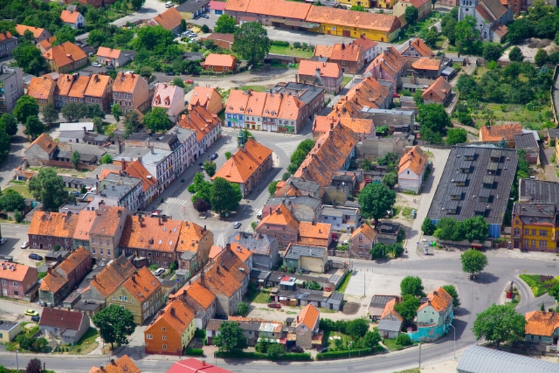 Zabytkowy układ średniowieczny miasta