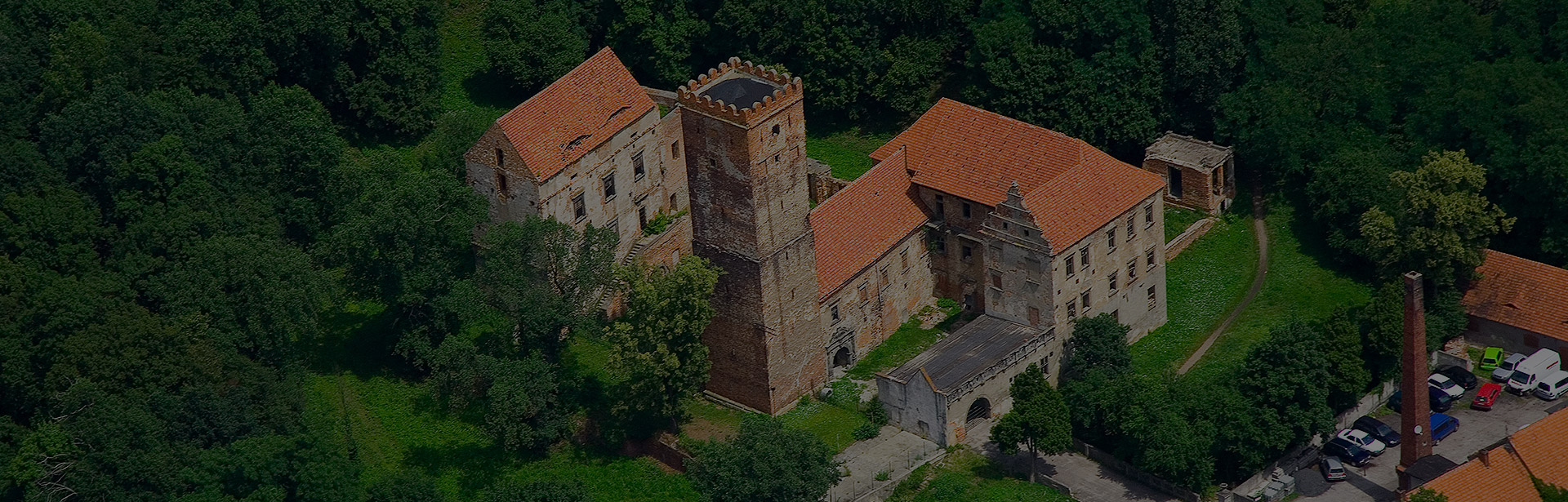 Zabytkowy zamek w Prochowicach