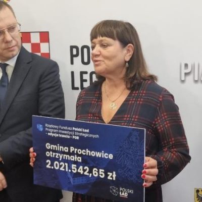 Gmina Prochowice otrzymała 2.021.542,65 zł