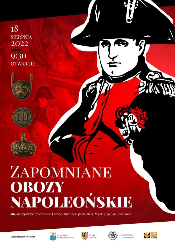 Wystawa Zapomniane obozy Napoleońskie - plakat