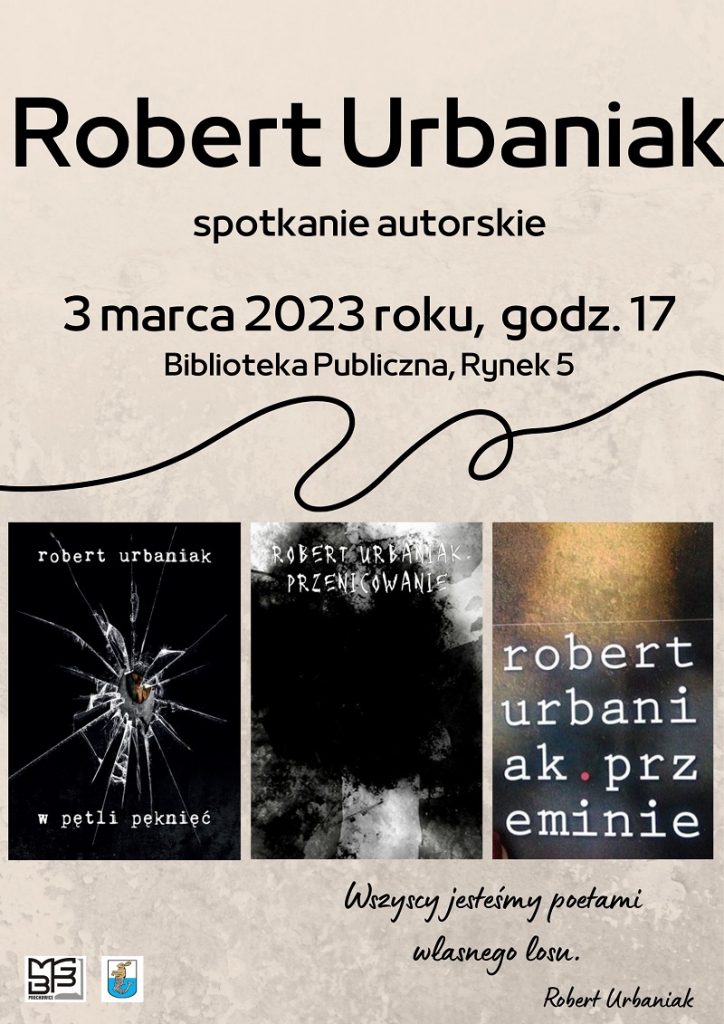 Robert Urbaniak spotkanie autorskie