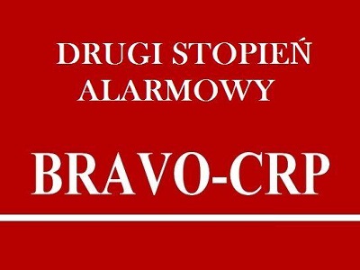 stopień alarmowy BRAVO logo