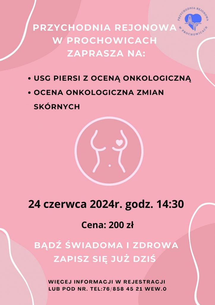 badania onkologiczne - plakat