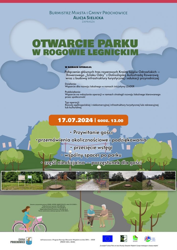Otwarcie parku w Rogowie