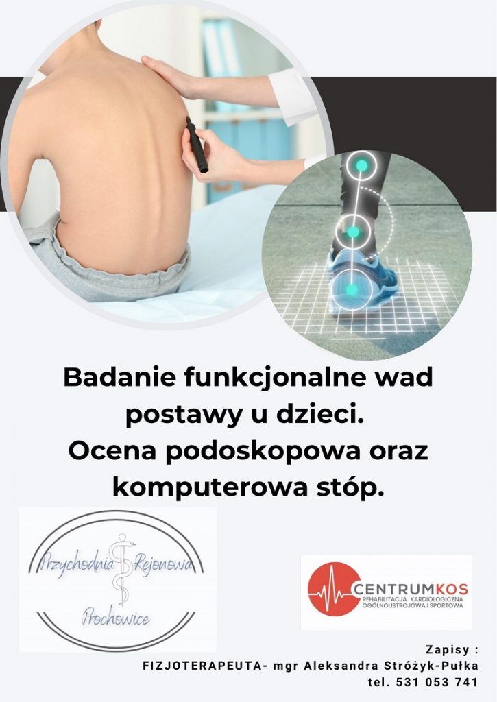 nieodpłatne badania postawy