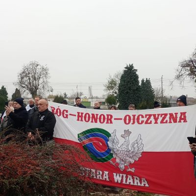 Oznakowanie przez IPN Mogiły Antoniego i Aldony Rymsza