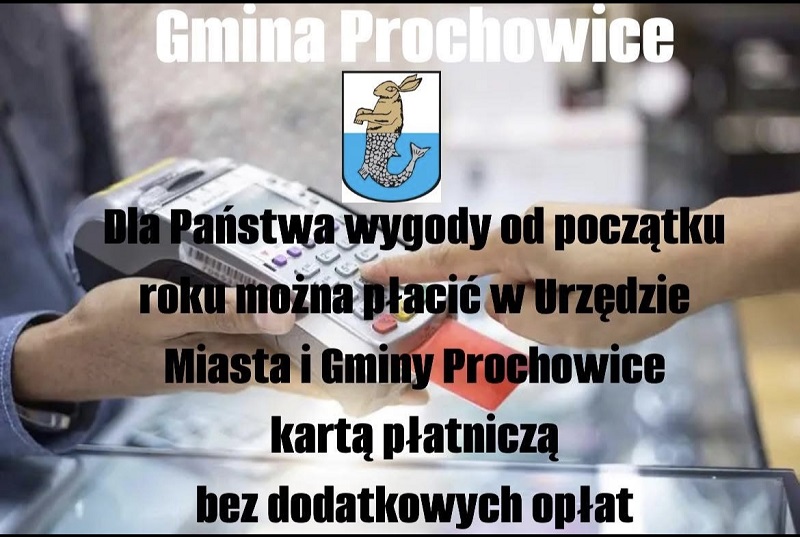 płatności karta -plakat