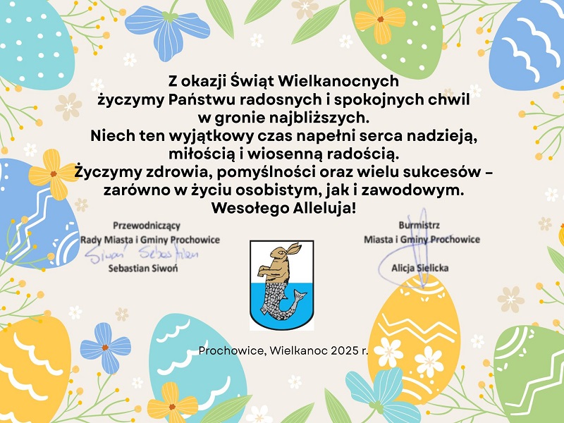 Wielkanoc 2025 - plakat